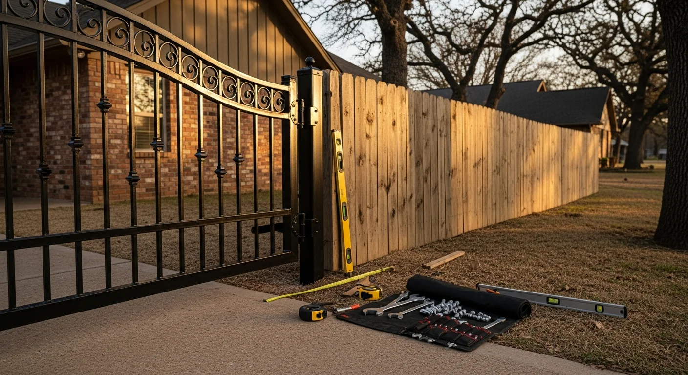 Custom gate installation and repair services